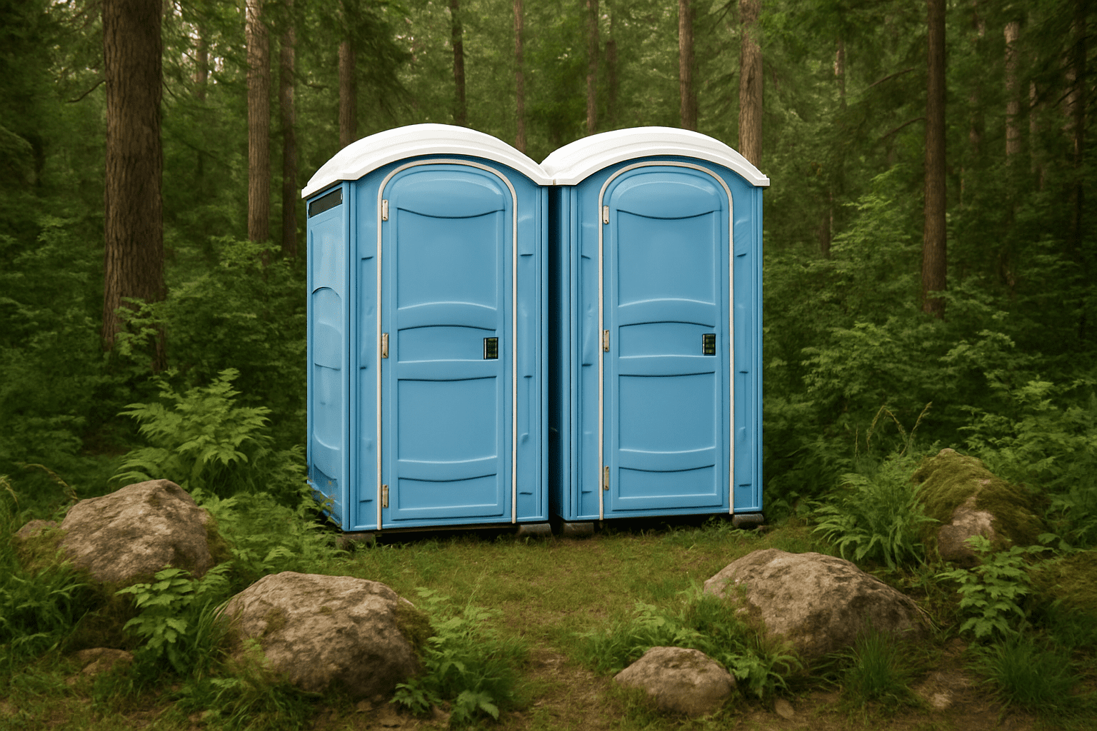 שירותים ניידים לאירועים בטבע: איך לשלב אותם בעיצוב הכללי