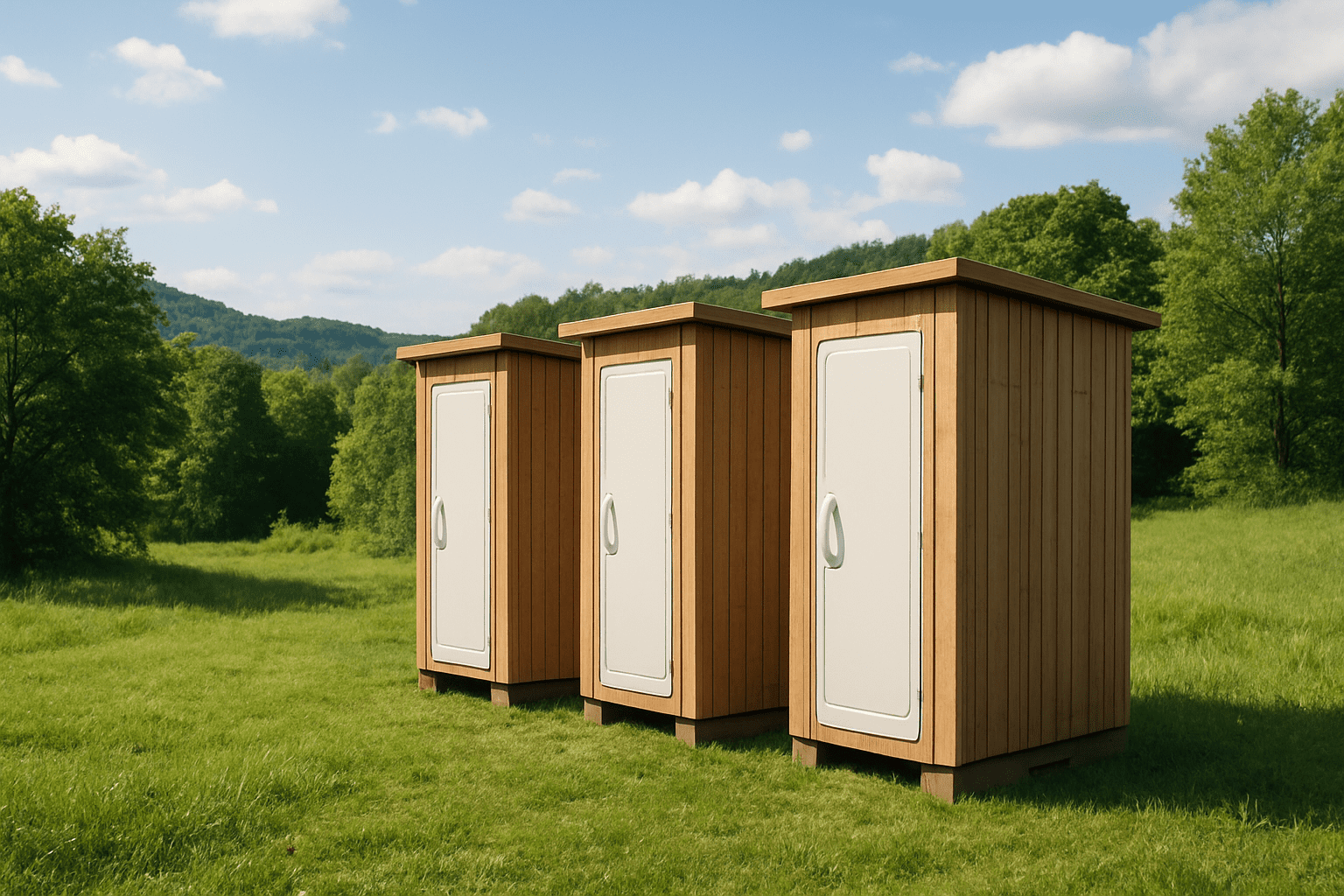 שירותים ניידים לאירועים בטבע: איך לשמור על איכות הסביבה