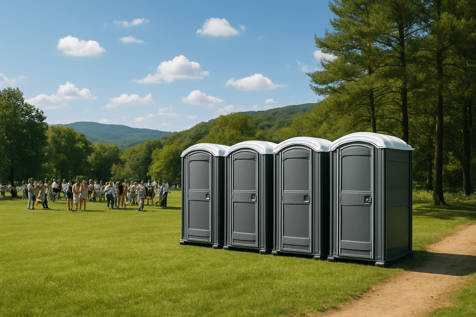 שירותים ניידים לאירועים בטבע: טיפים להכנה מראש ולניהול נכון