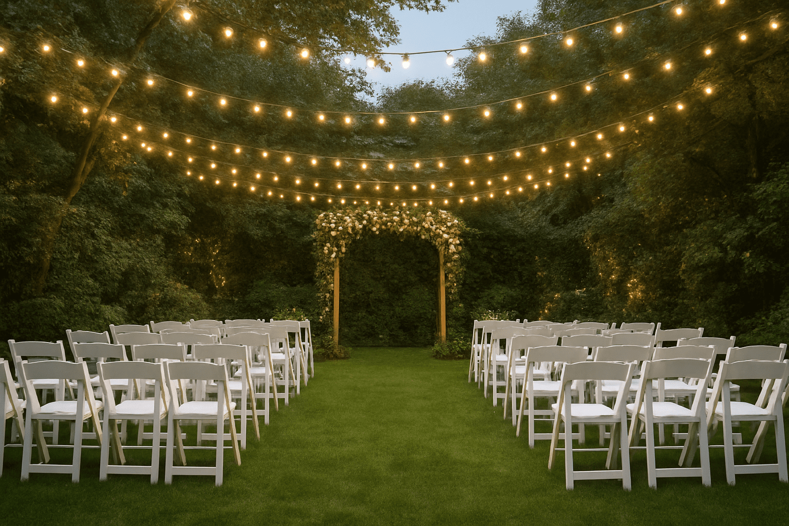 תכנון חתונה בחצר: איך ליצור אווירה אינטימית ומיוחדת