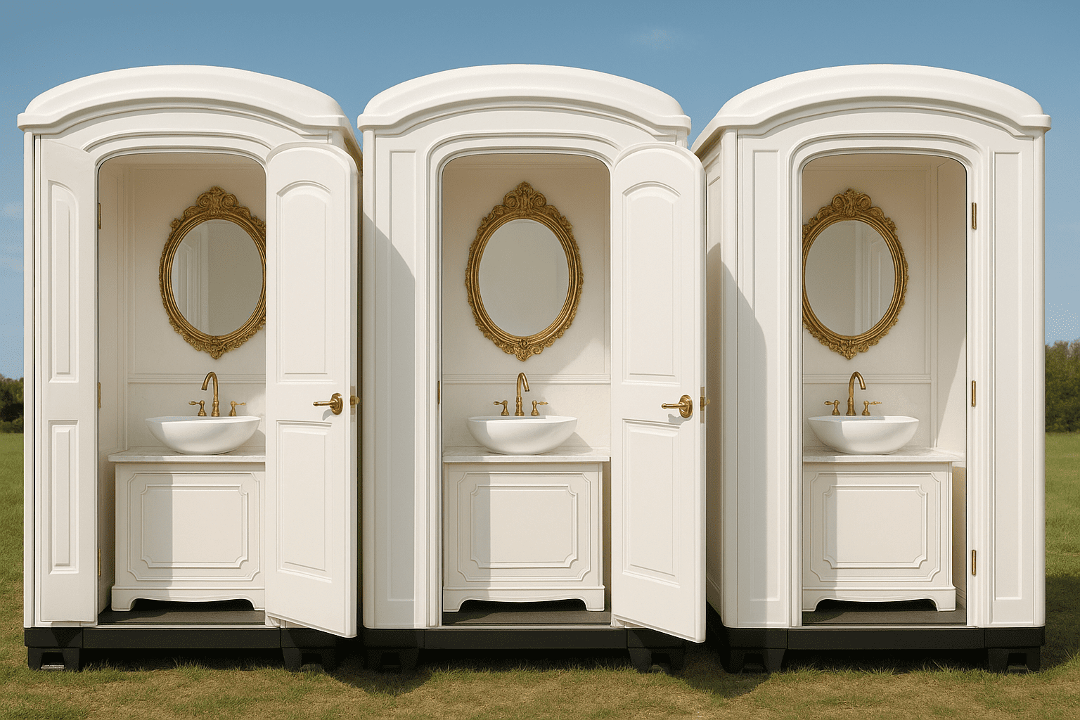 שירותים ניידים מפוארים: כשיוקרה פוגשת נוחות