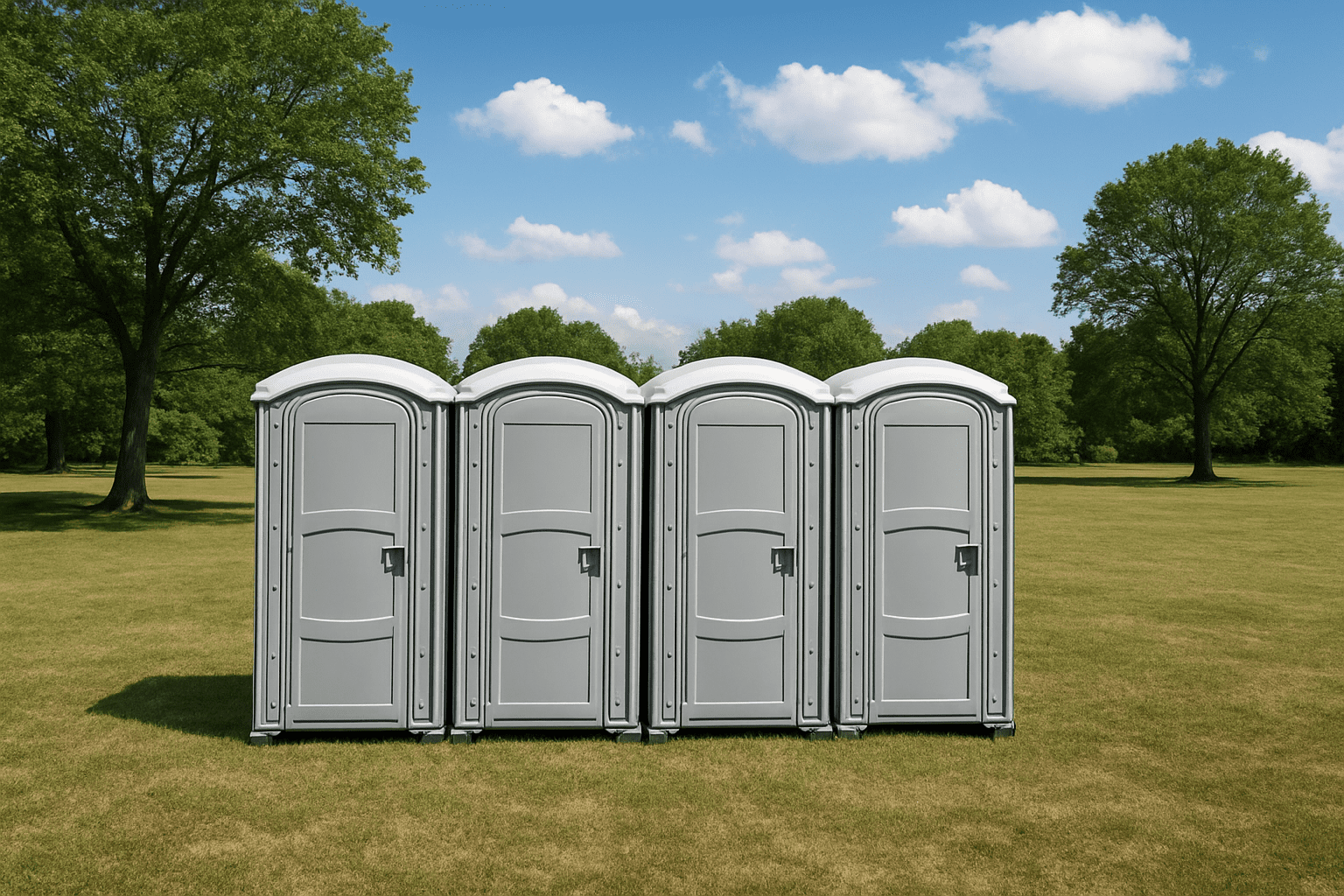 הפתרון הפשוט לשירותים ניידים לאירועי חוץ