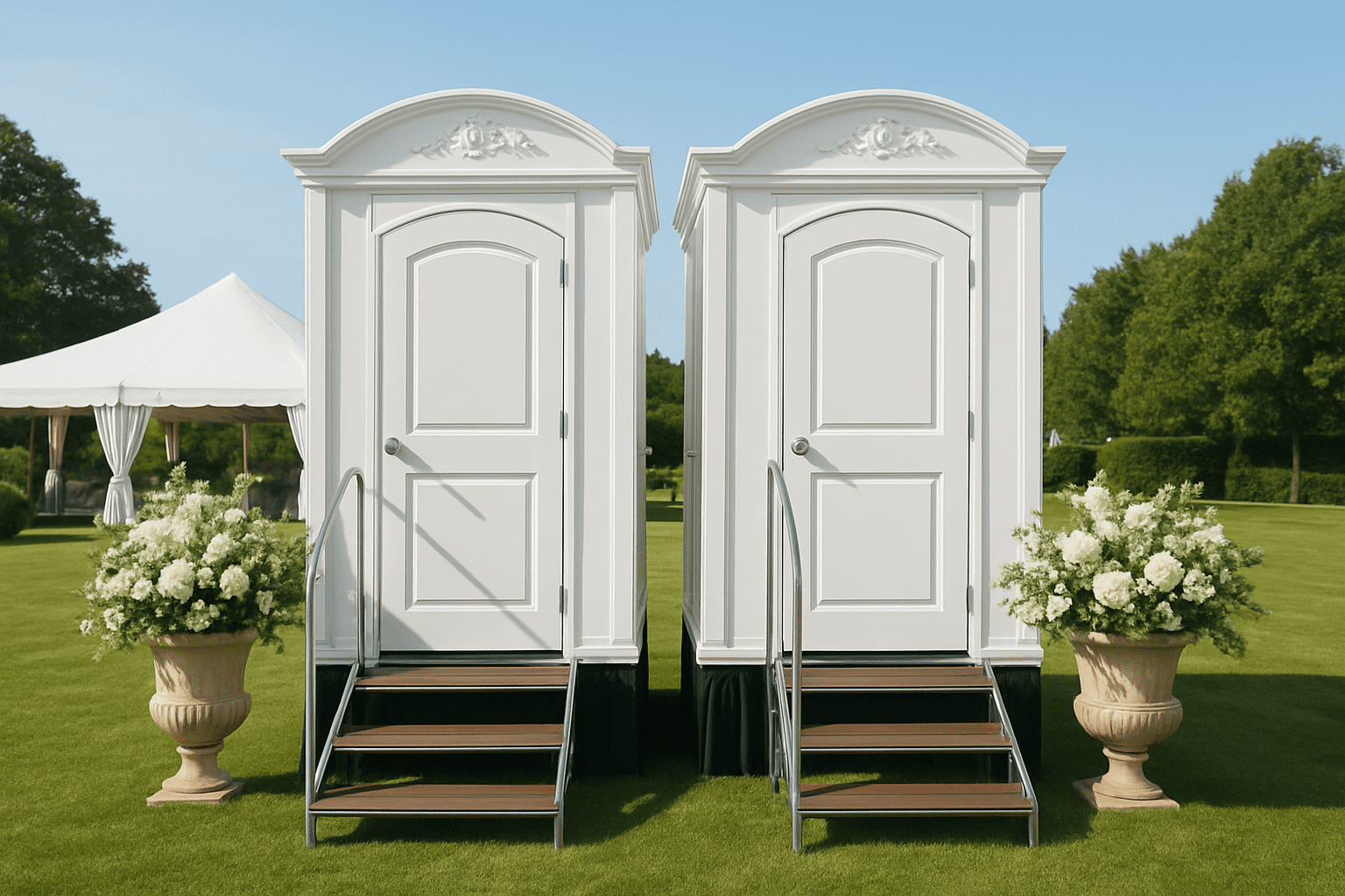 חוויה יוקרתית: שירותים ניידים מפוארים לאירועים