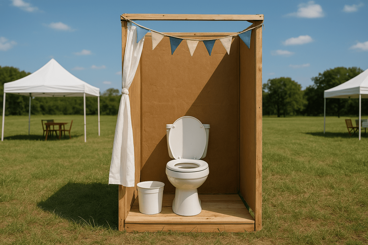 שירותים ניידים לאירוע: עשה זאת בעצמך!