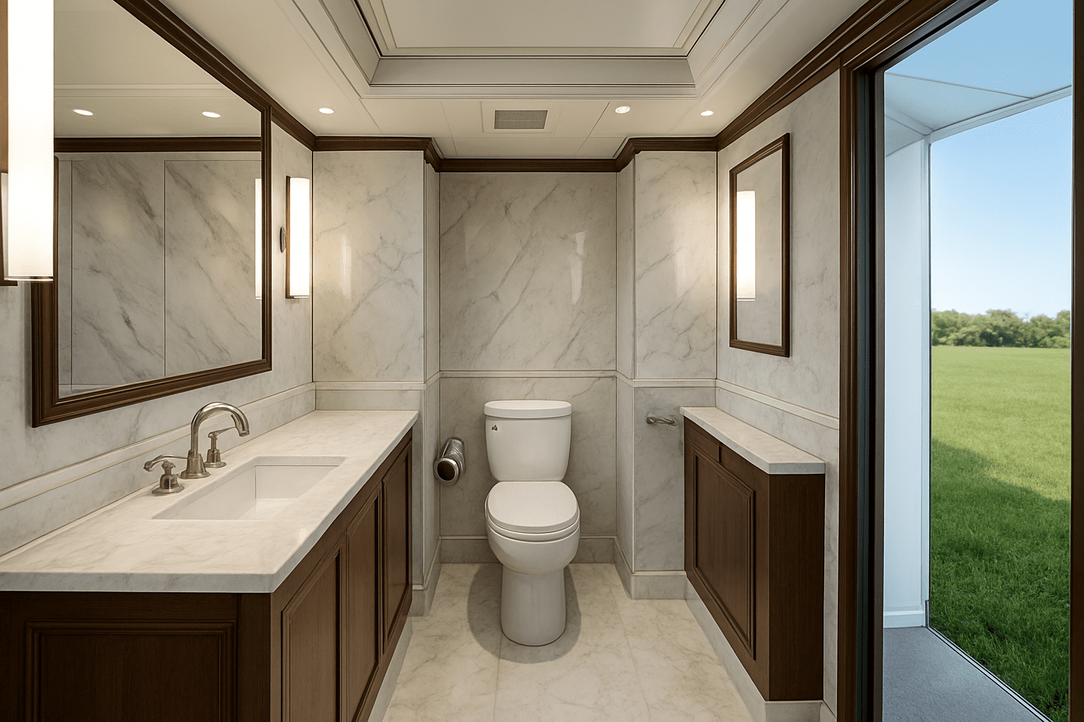 שירותים ניידים מפוארים לאירועים: איך להוסיף נגיעה של יוקרה לאירוע שלך