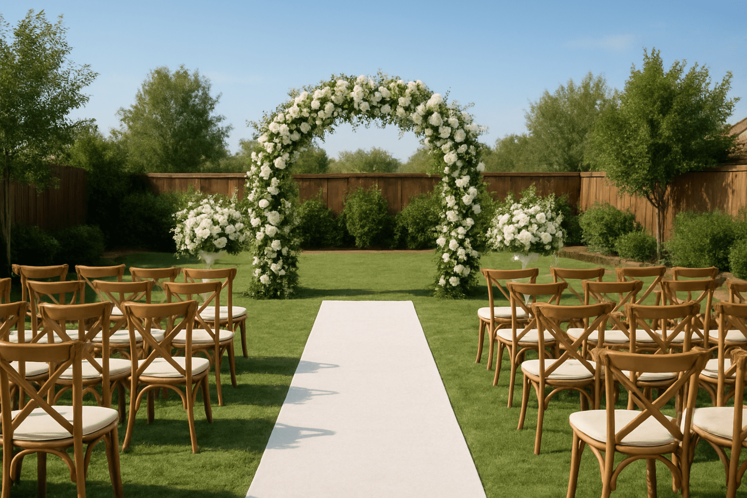 תכנון חתונה בחצר: איך להפוך את החצר שלכם למקום מושלם לחתונה