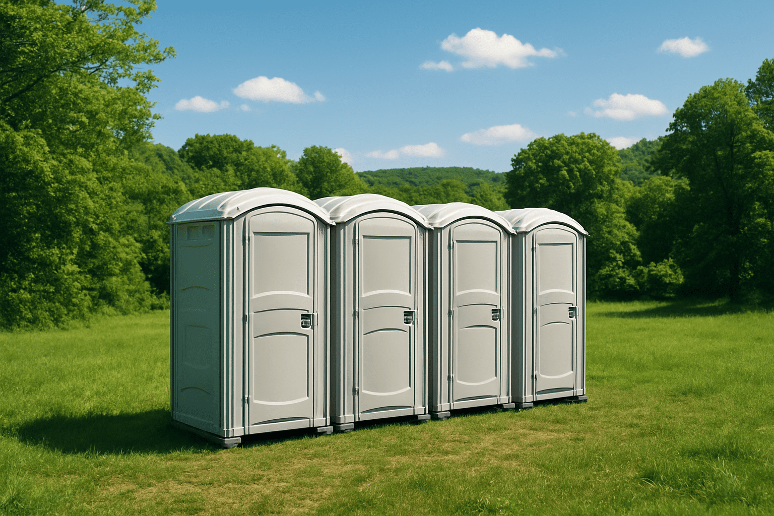 שירותים ניידים לאירועים בטבע: איך להתמודד עם תנאי השטח