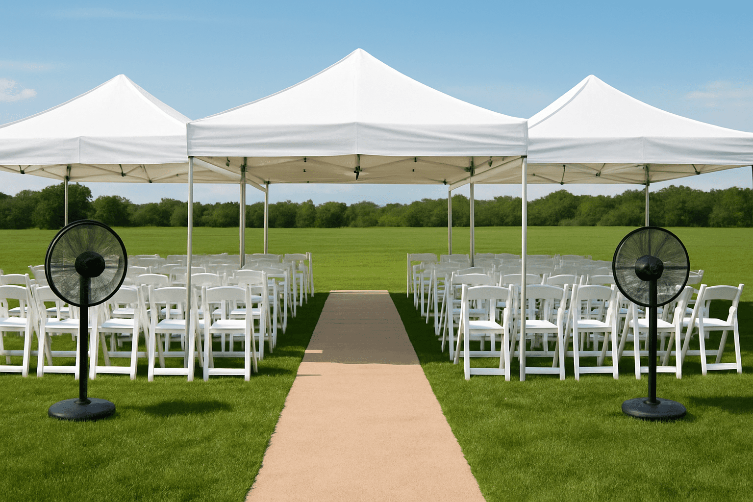 אירגון חתונה בשטח: איך לשמור על בטיחות ונוחות