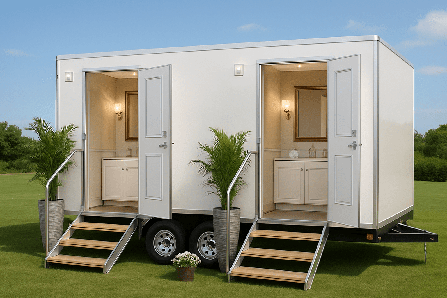 איך יוצרים חווית יוקרה עם שירותים ניידים מפוארים?