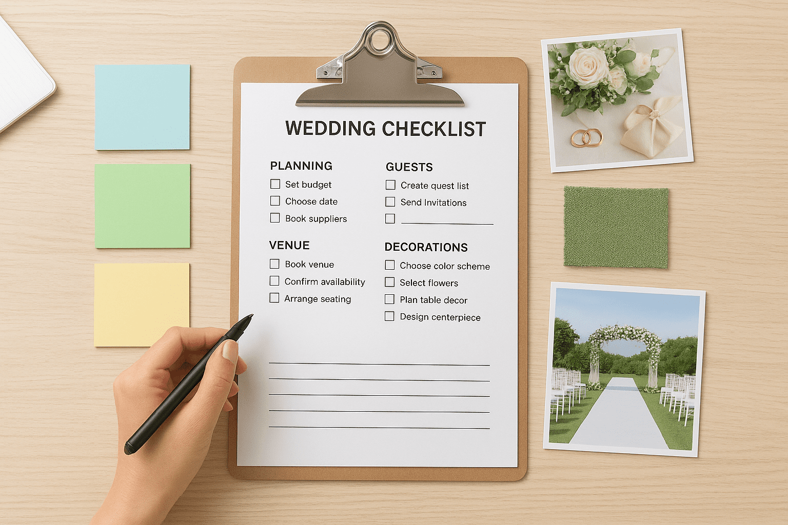 טיפים לחתונה: איך להבטיח שכל פרט יהיה מושלם