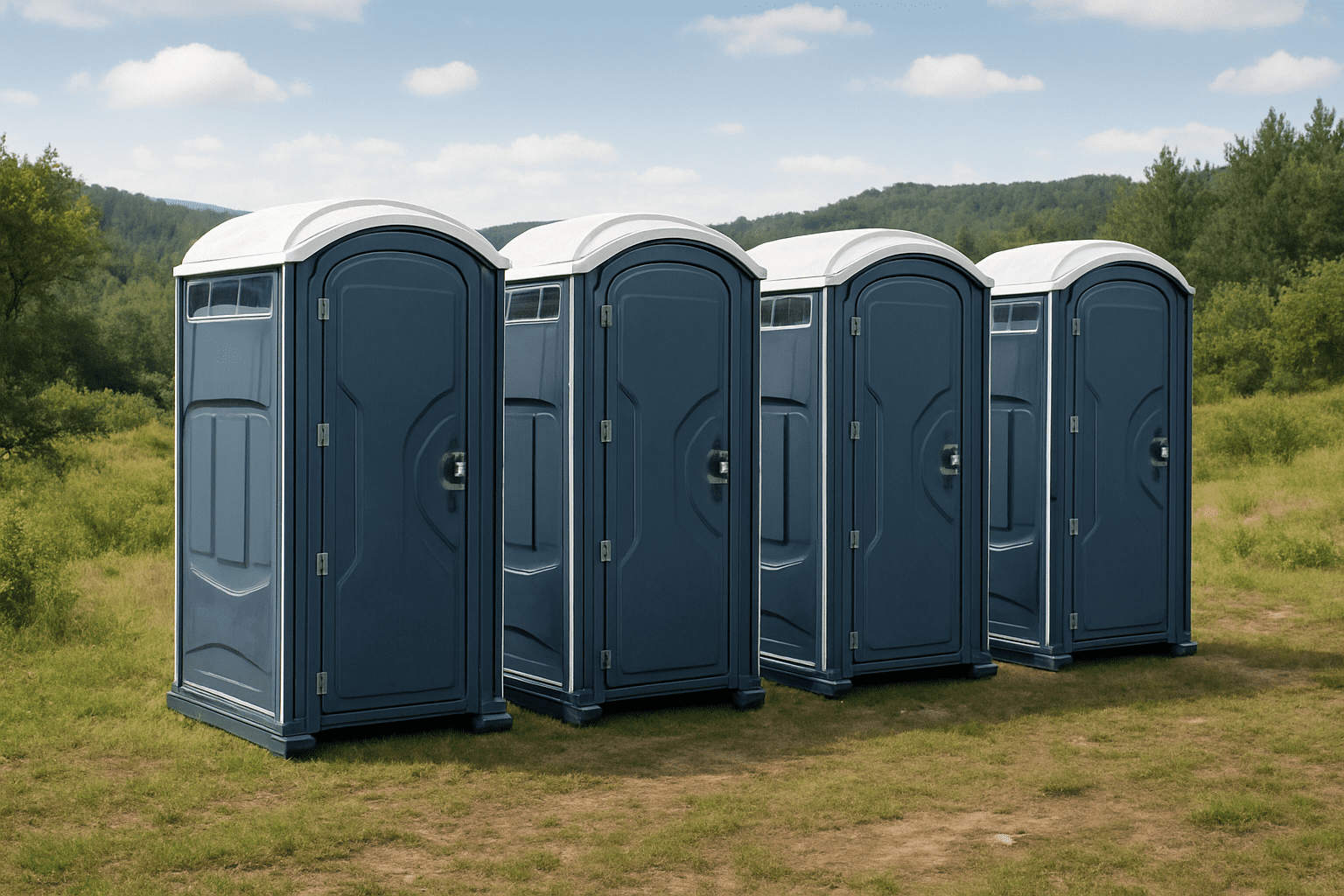 שירותים ניידים לאירועים בטבע: איך להתמודד עם תנאי שטח מגוונים