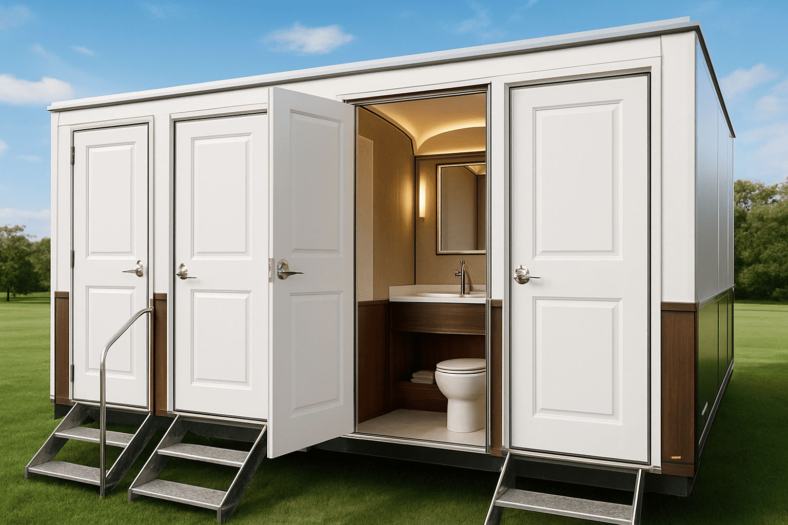 שירותים ניידים מפוארים לאירועים: האם זה שווה את ההשקעה?