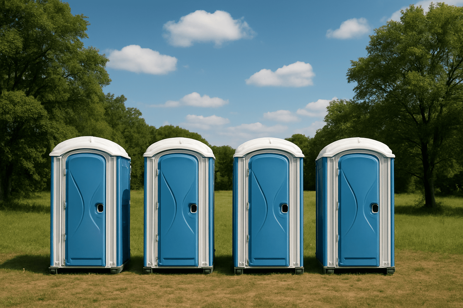 שירותים ניידים לאירועים בטבע: חווית טבע נקייה ונוחה