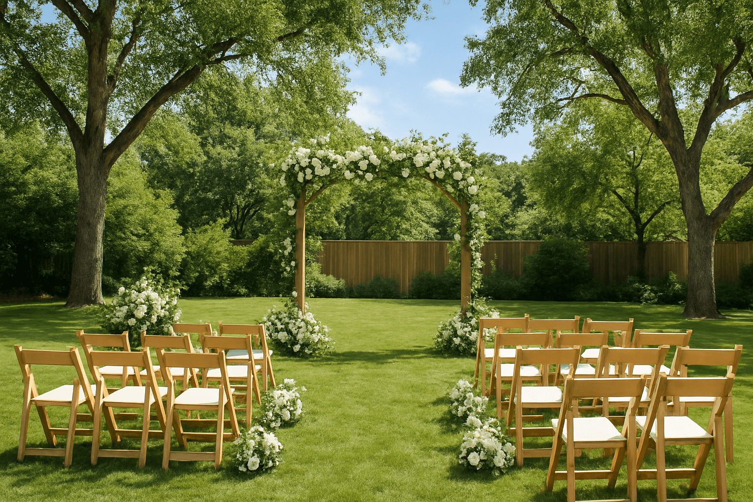 תכנון חתונה בחצר: איך לשלב בין טבע לעיצוב ייחודי?