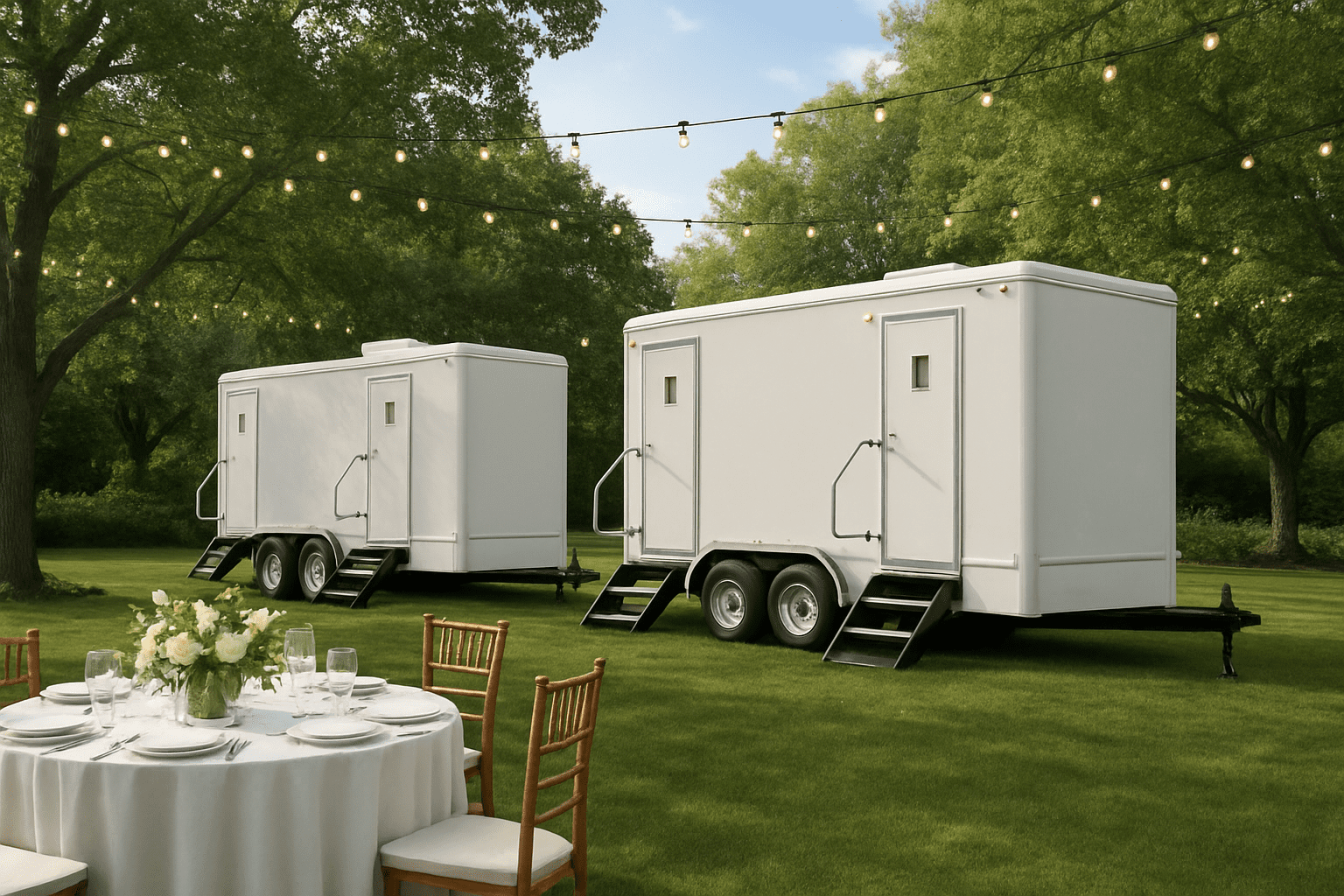 שירותים ניידים לאירוע: איך לשדרג את חווית האורחים