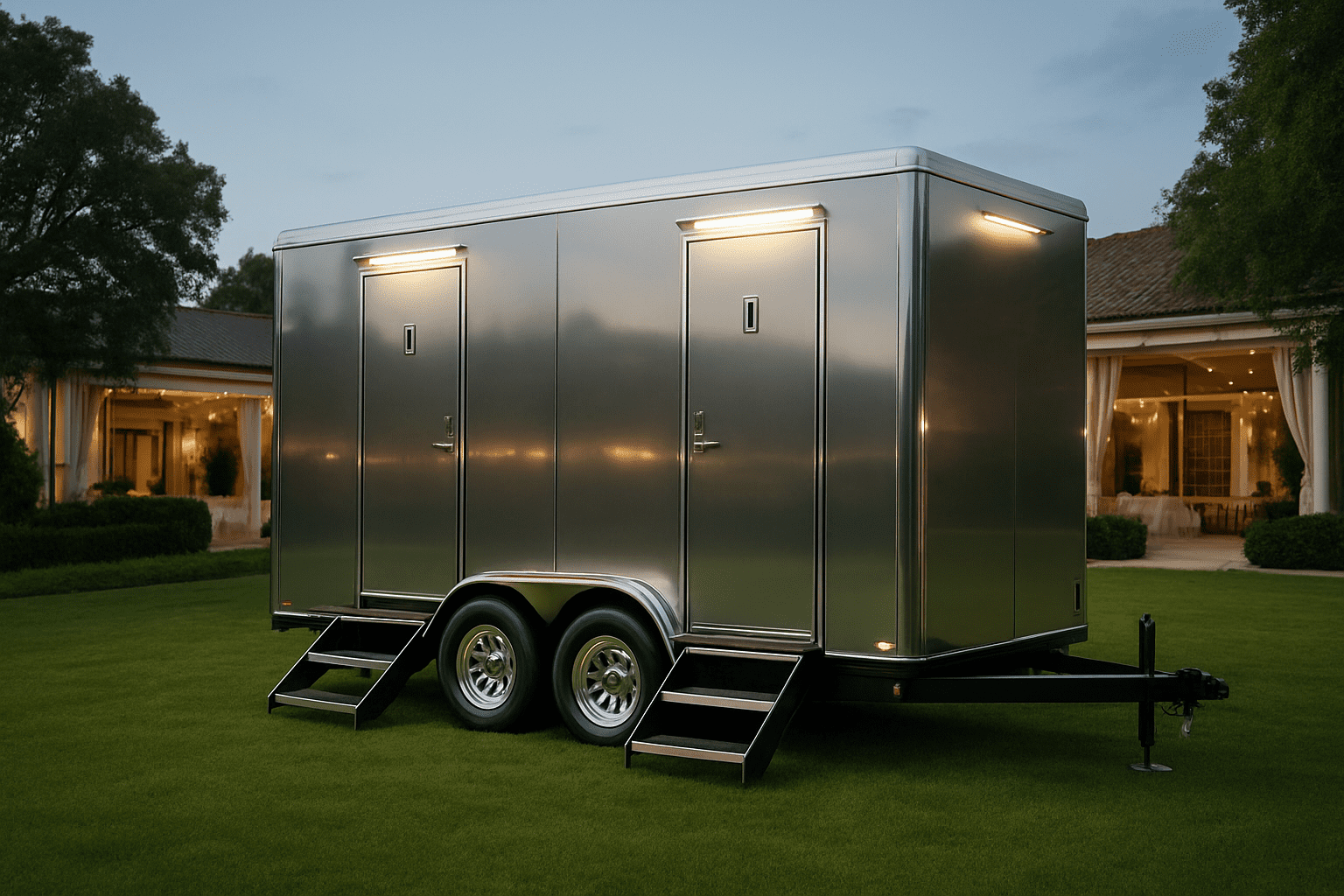 שירותים ניידים מפוארים לאירועים: איך להעניק חווית יוקרה