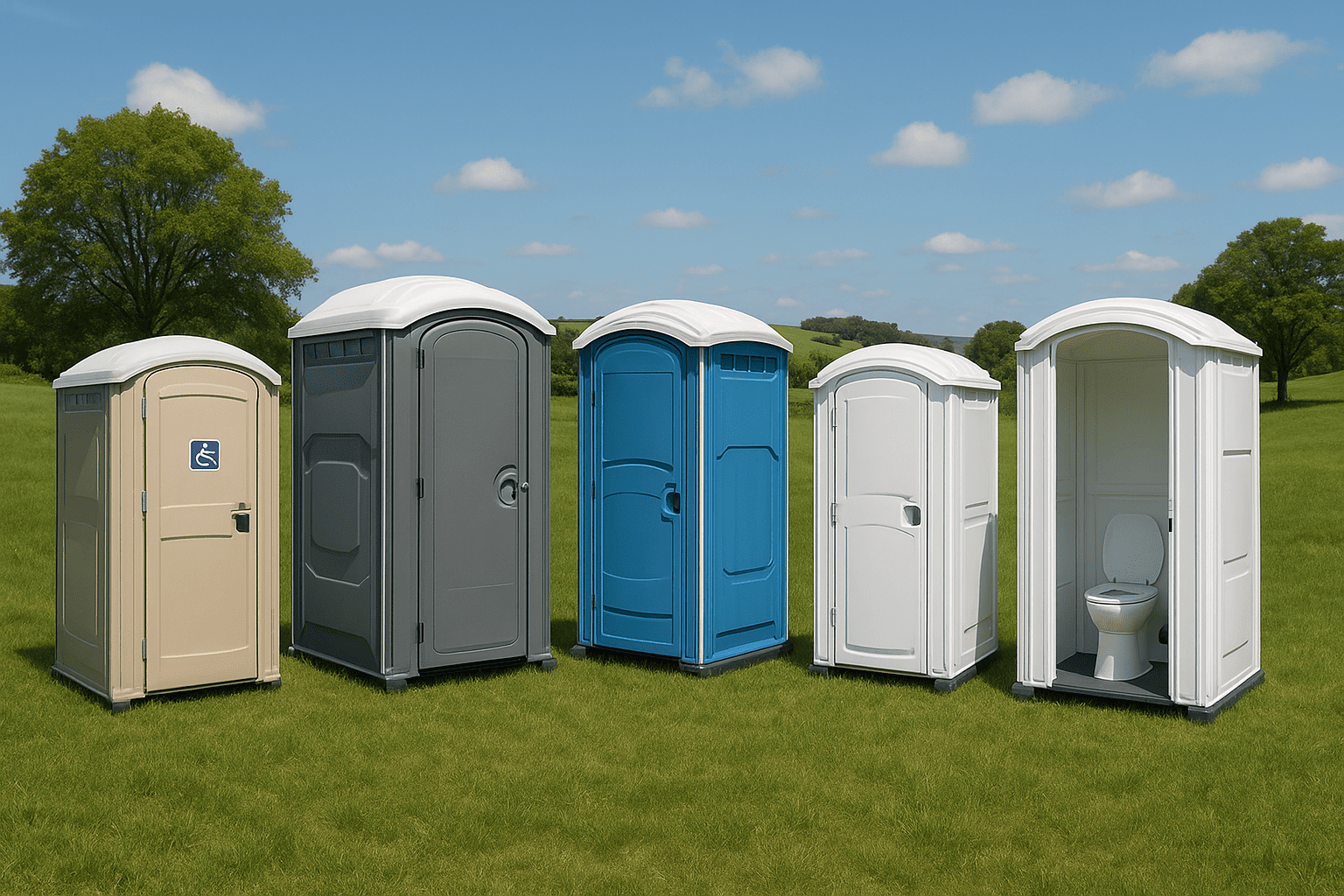 שירותים ניידים לאירוע: איך לבחור את הפתרון הנכון לאירוע שלך?