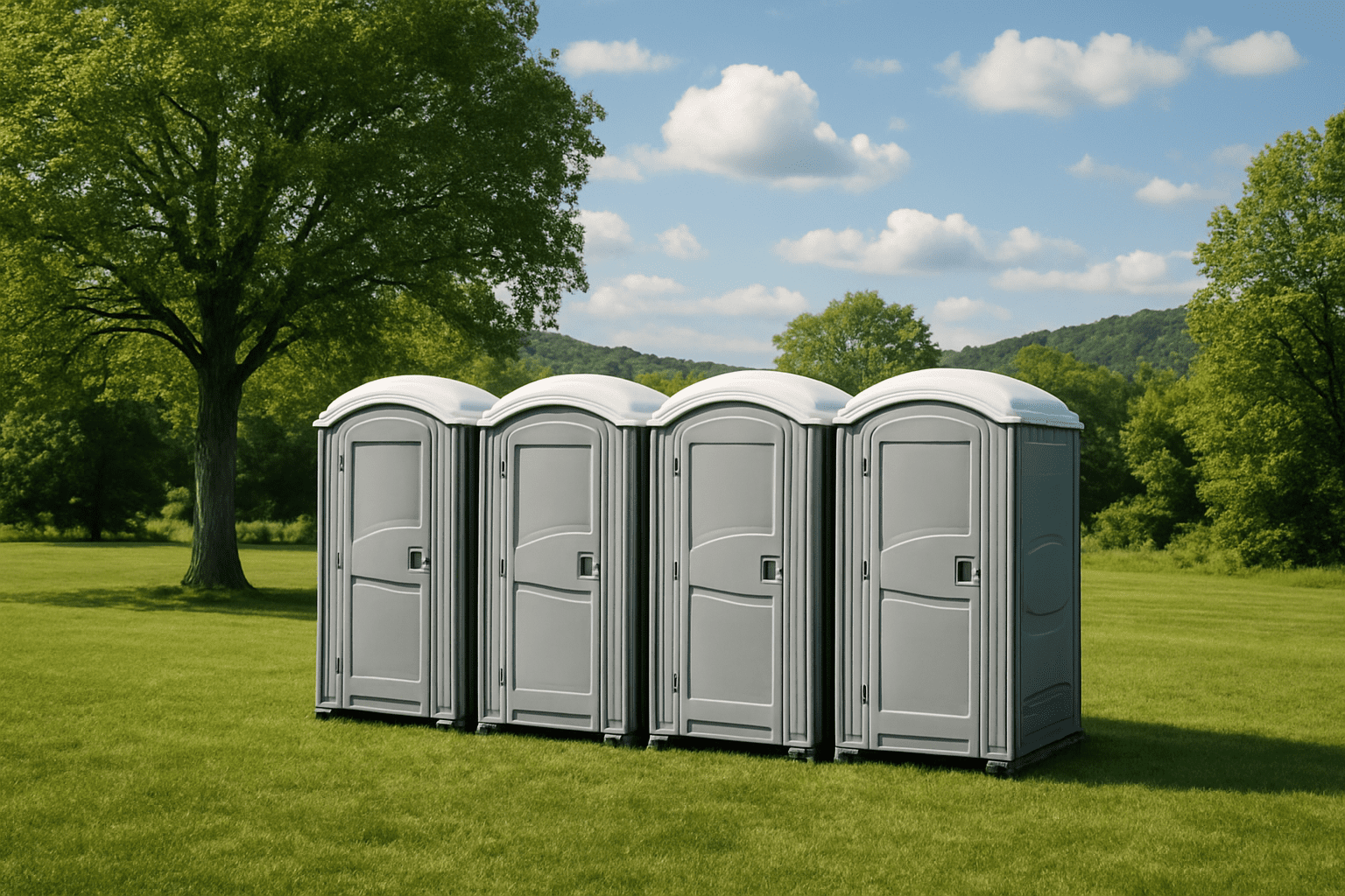 שירותים ניידים לאירועים בטבע: איך לשמור על נוחות ואסתטיקה גם בחוץ