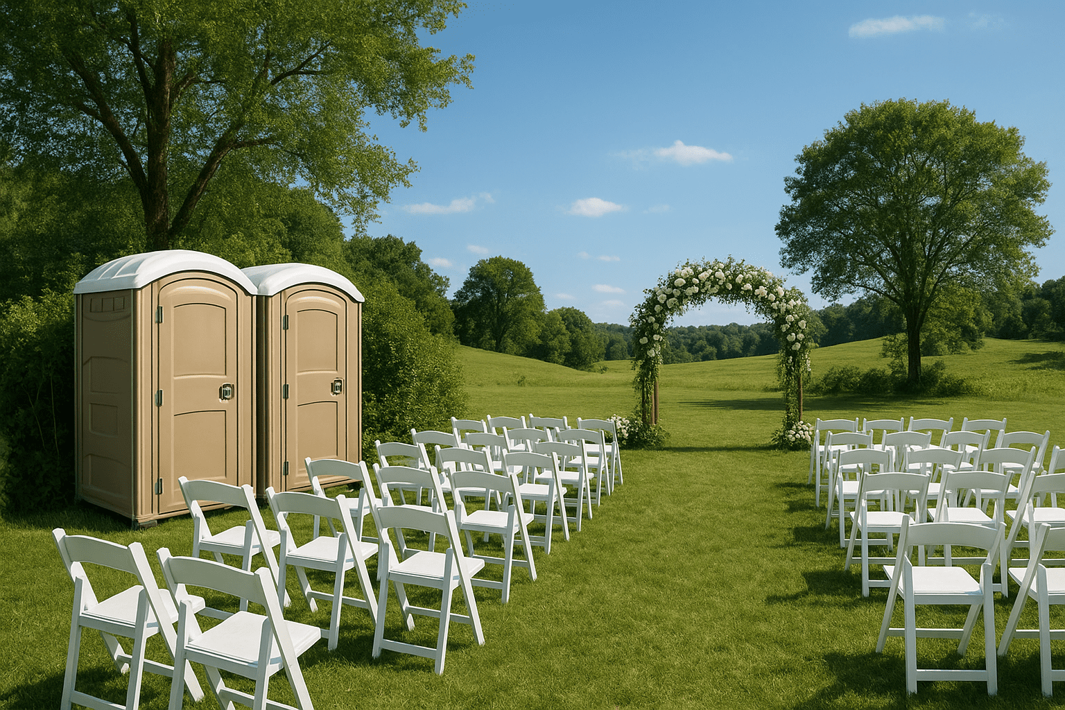 שירותים ניידים לאירועים בטבע: איך ליצור תחושת ביתיות גם בטבע