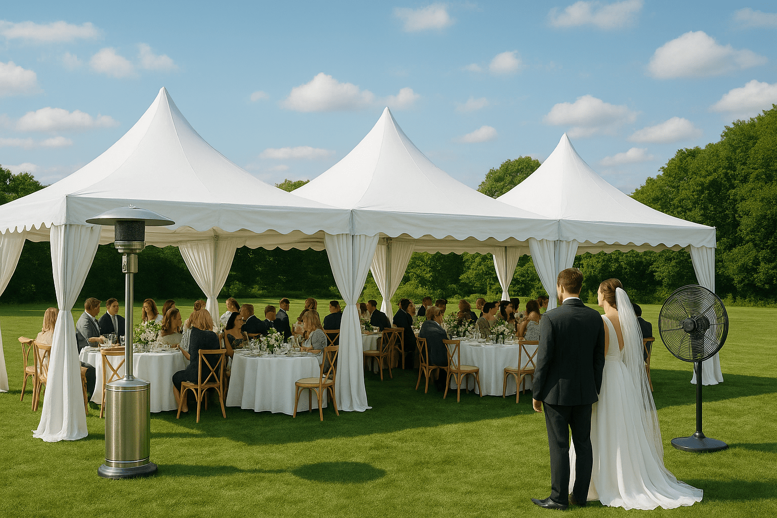 טיפים לחתונה בחוץ: איך להתמודד עם מזג האוויר המשתנה?