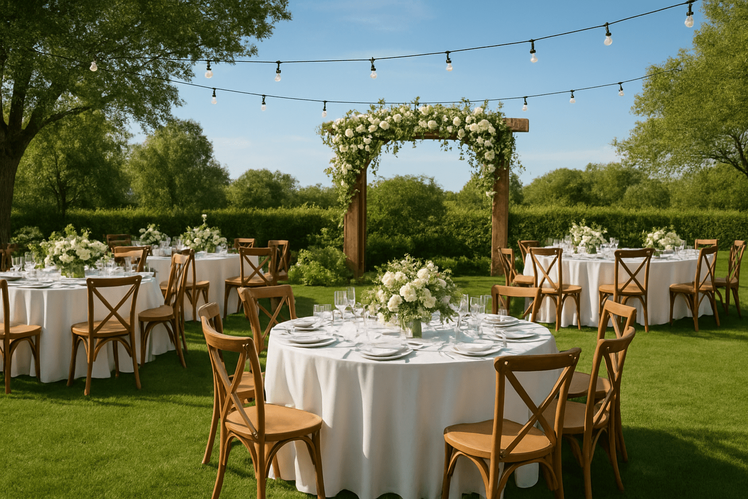 טיפים לחתונה בחוץ: איך להבטיח שהטבע יהיה חלק מהקסם