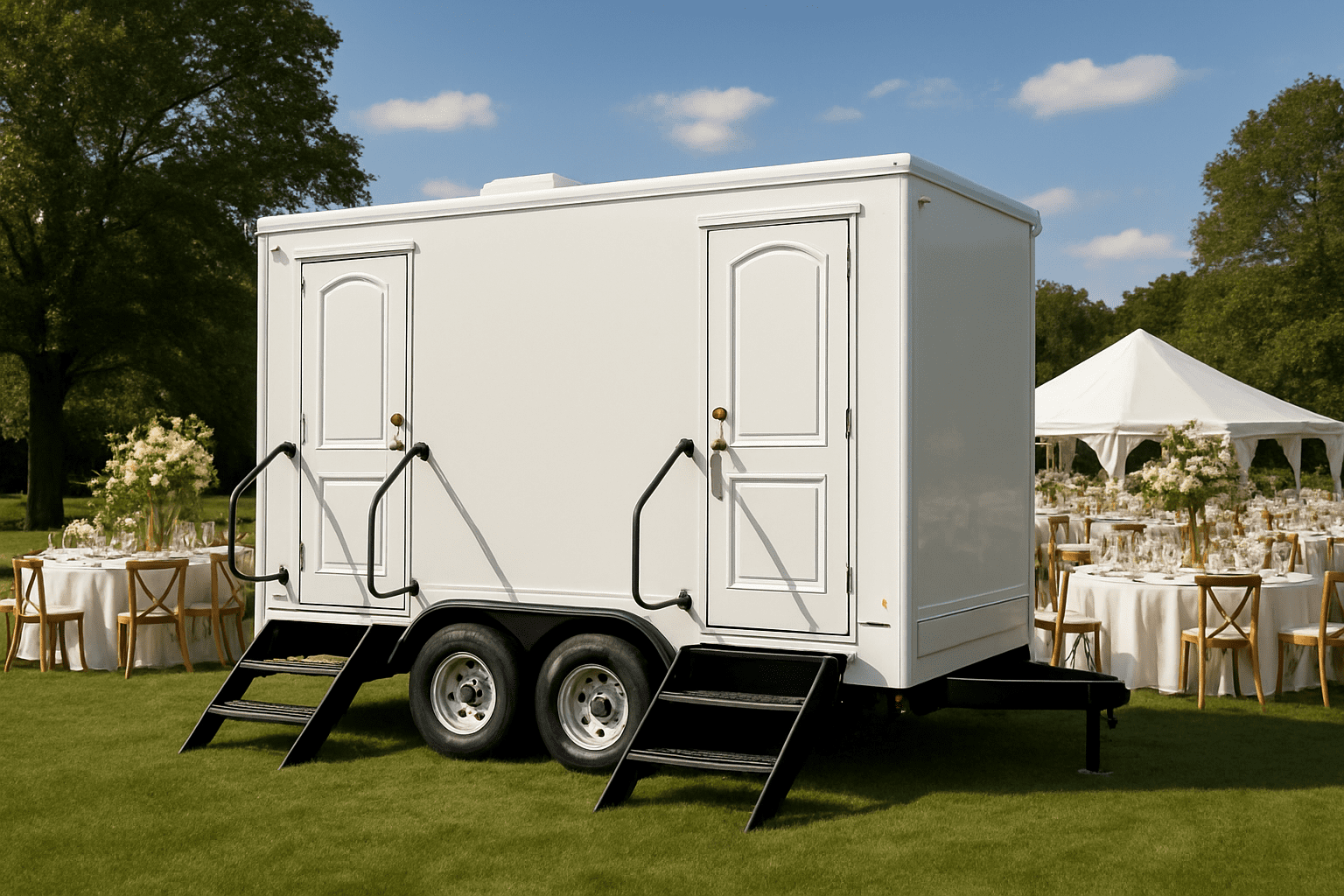 שירותים ניידים מפוארים לאירועים: חווית יוקרה בטבע