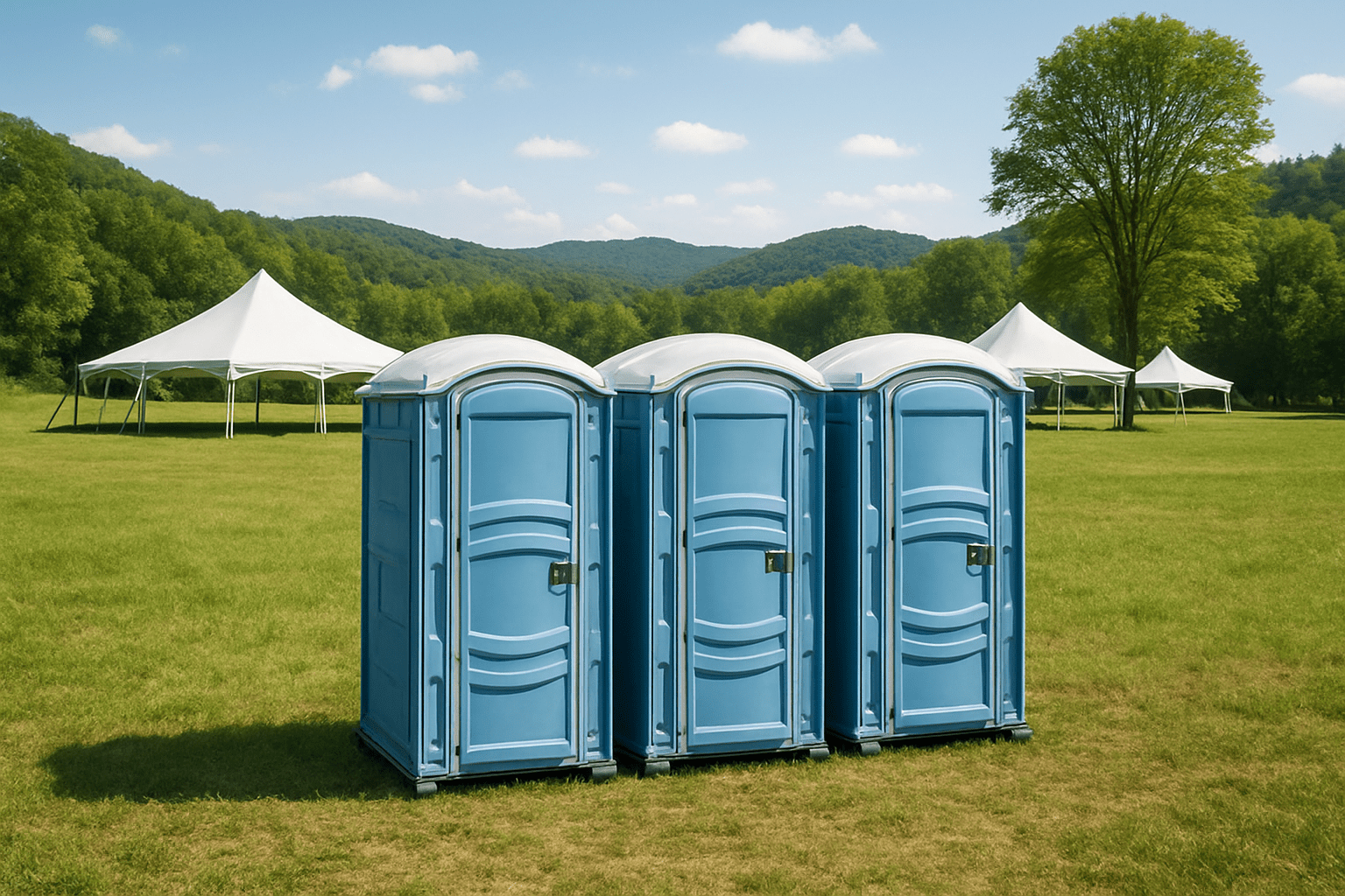 שירותים ניידים לאירועים בטבע: איך להתכונן לכל תרחיש