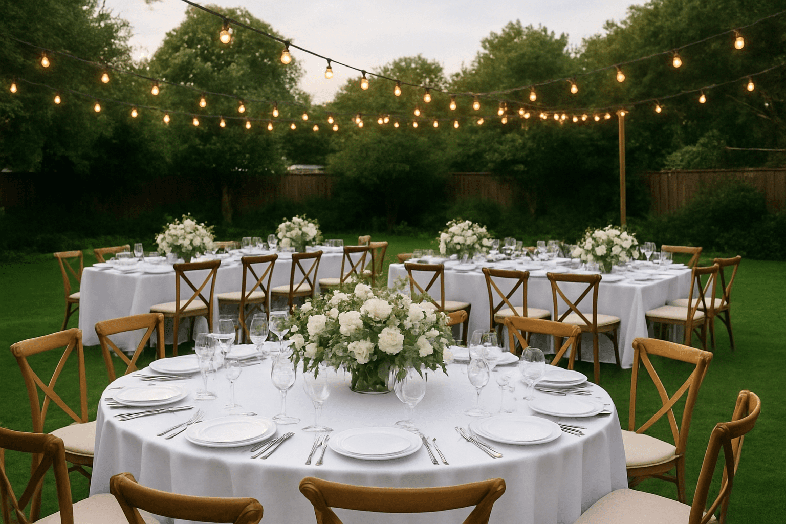 מסיבת חתונה בחצר: איך להפיק אירוע מושלם בחוץ