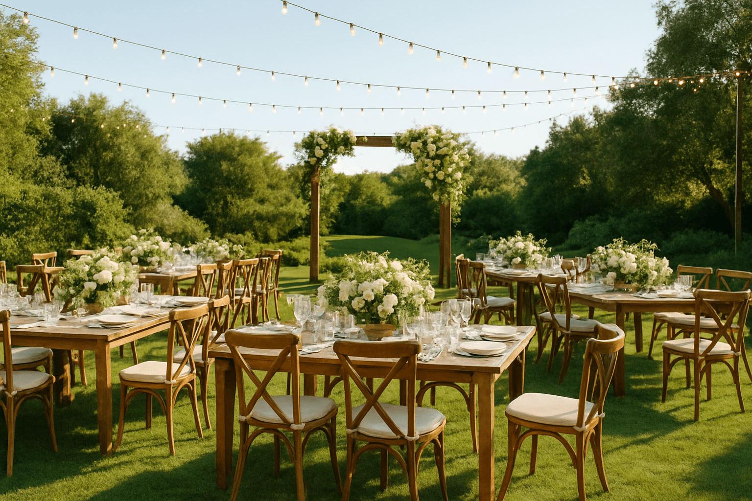 חתונה בחוץ: טיפים לעיצוב שיתאים לאווירה הפתוחה