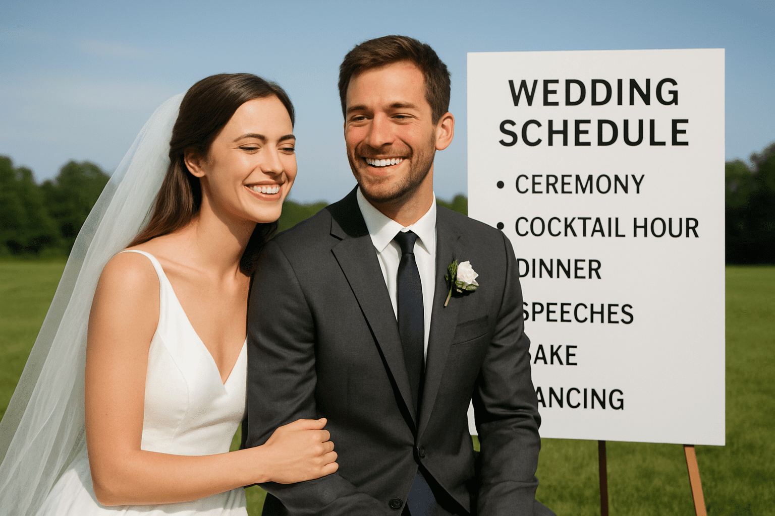 חתונה בלי לחץ: טיפים לניהול זמן ביום הגדול