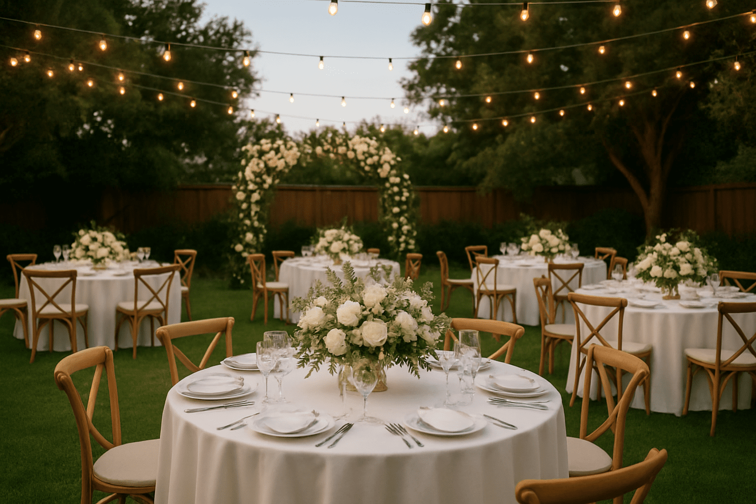 תכנון חתונה בחצר: יצירת אירוע אישי ומיוחד