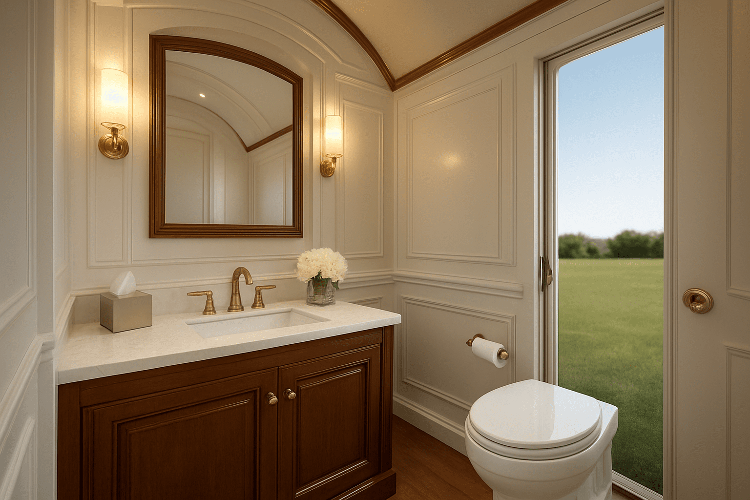 חוויה יוקרתית בכל מקום: שירותים ניידים מפוארים לאירועים