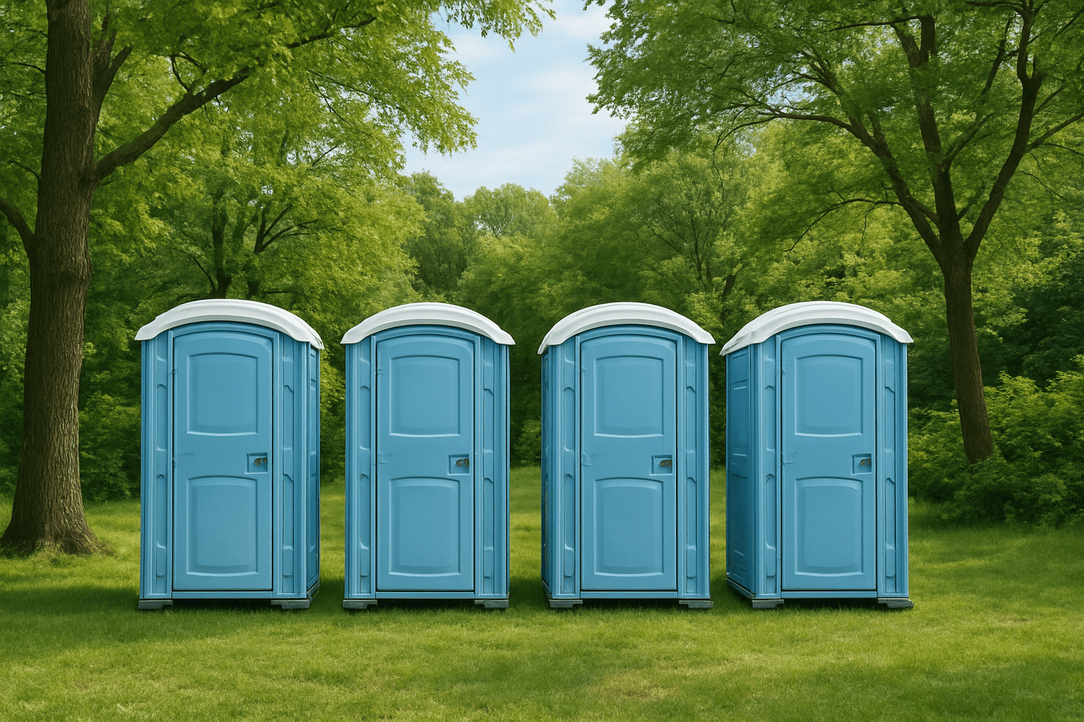 שירותים ניידים בטבע: נוחות משופרת בכל תנאי שטח