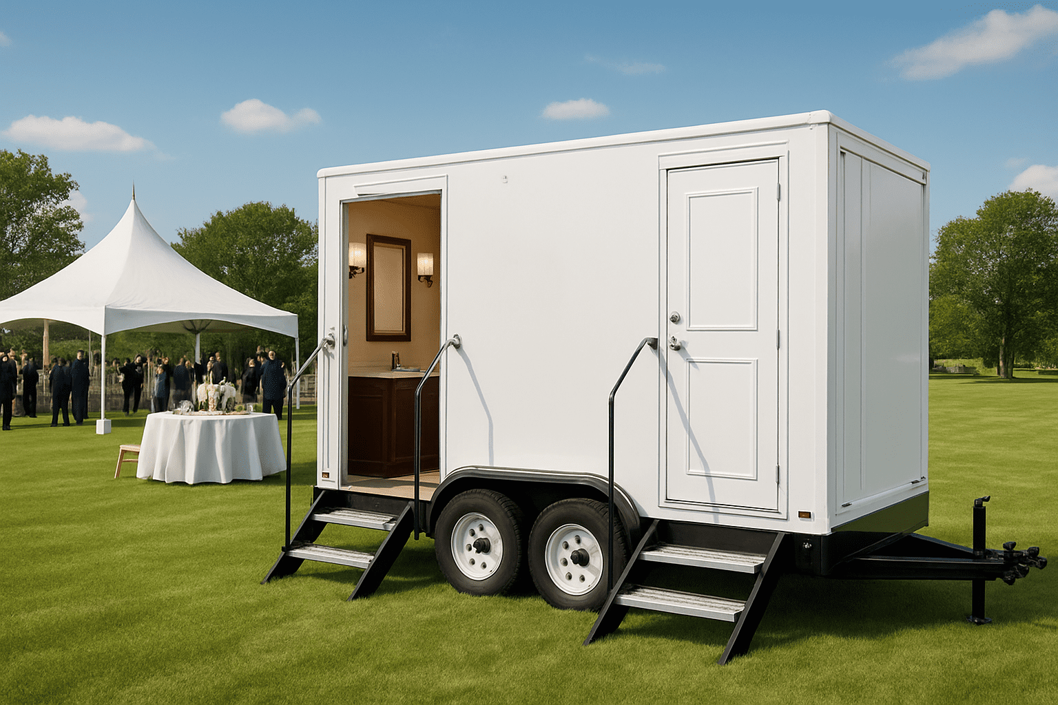 איך לבחור שירותים ניידים מפוארים לאירועים