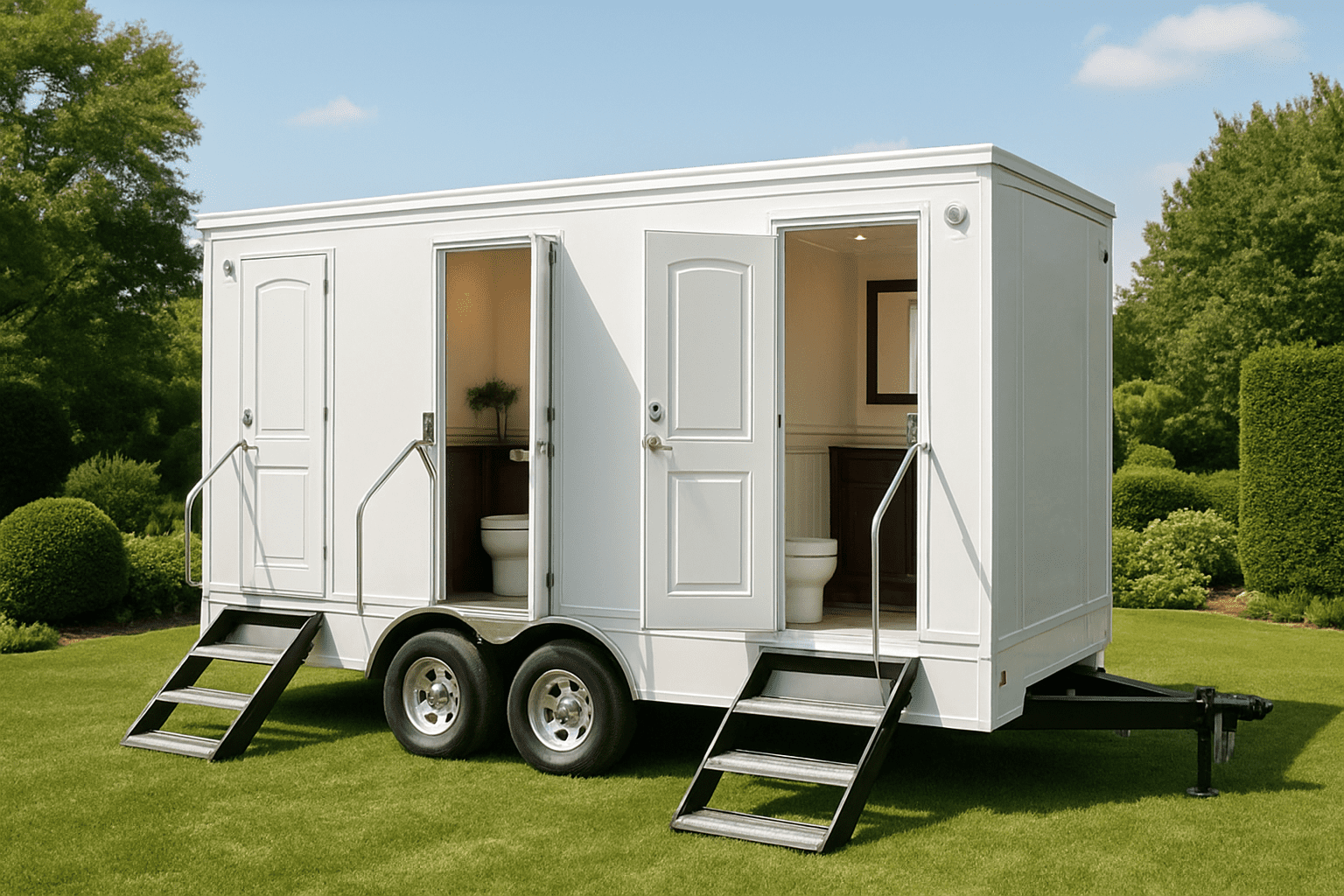 שירותים ניידים מפוארים לאירועים: איך לשלב יוקרה ונוחות?