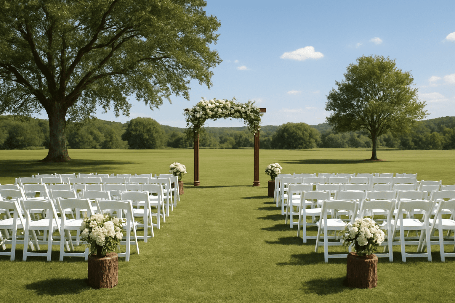 אירגון חתונה בשטח: איך לנצל את המרחב הפתוח לטובת האירוע