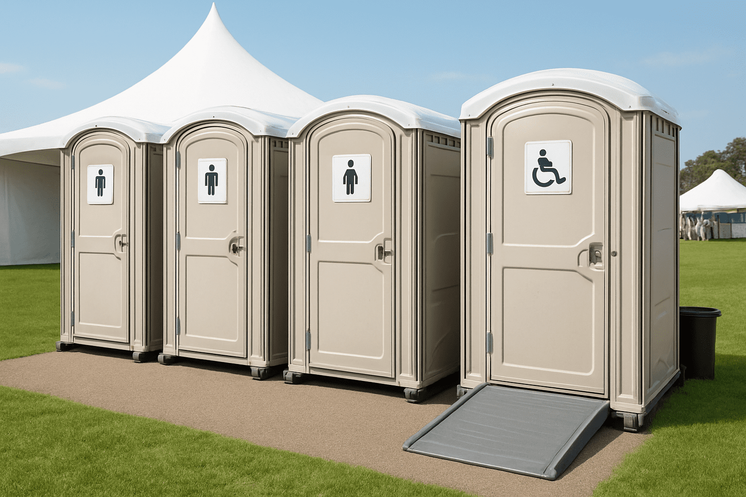 השכרת שירותים ניידים לאירועים: איך להבטיח זמינות ונגישות?