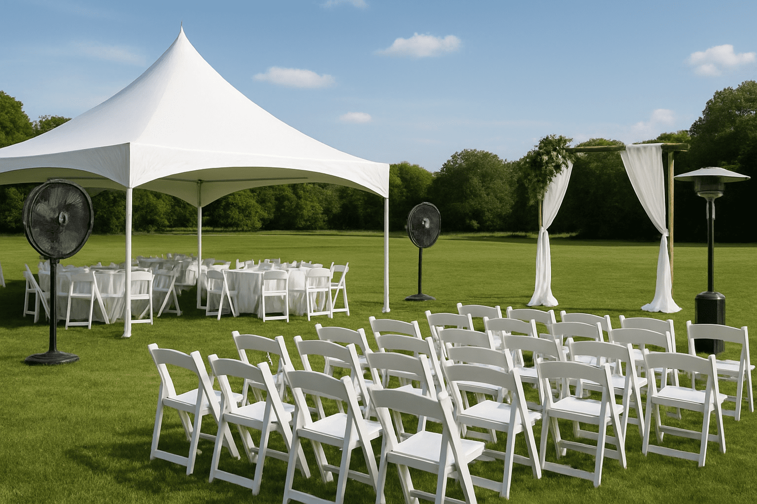 טיפים לחתונה בחוץ: איך לשמור על האורחים מרוצים בכל מזג אוויר?