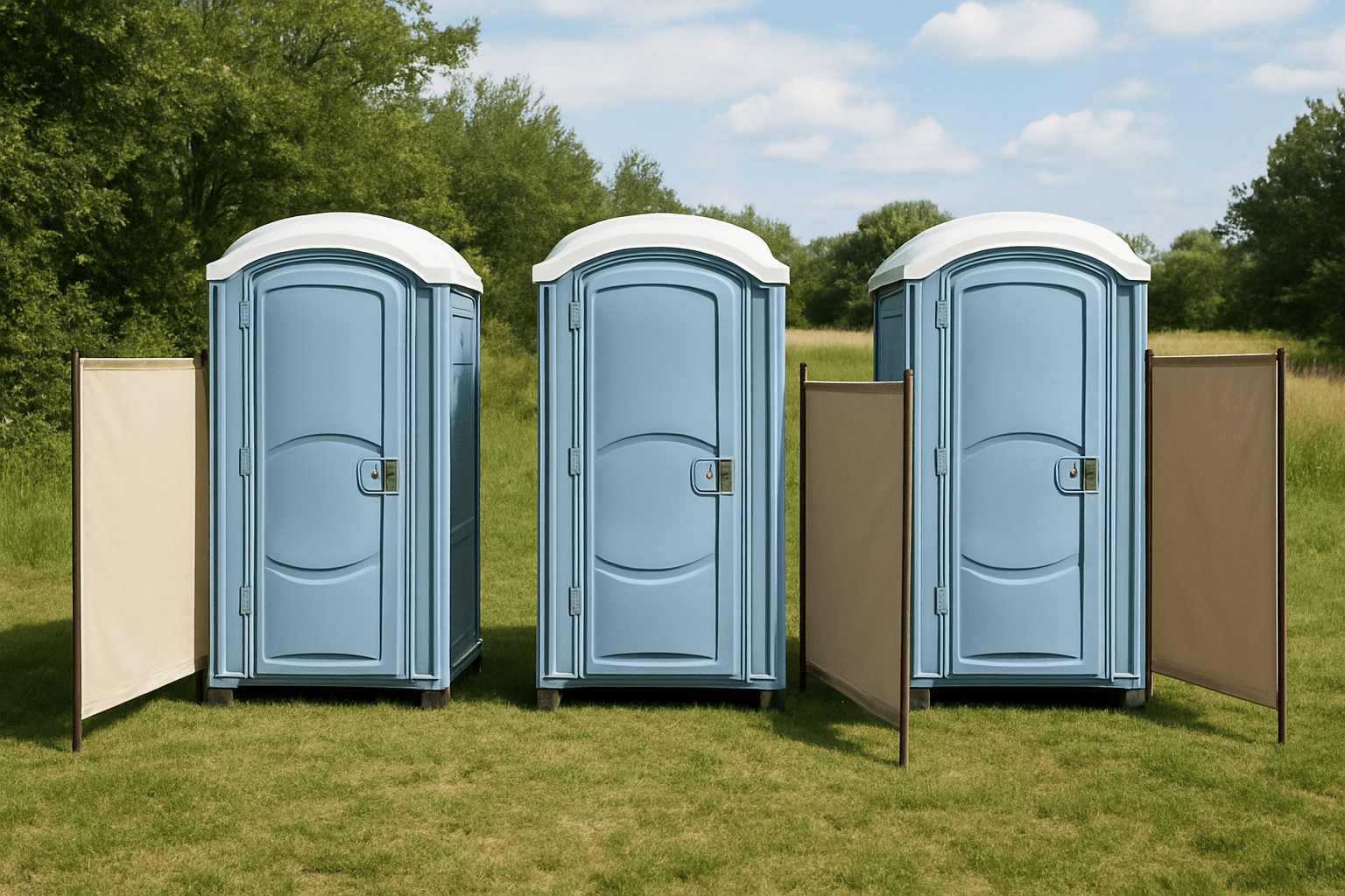 שירותים ניידים לאירועים בטבע: איך לשמור על פרטיות ונוחות