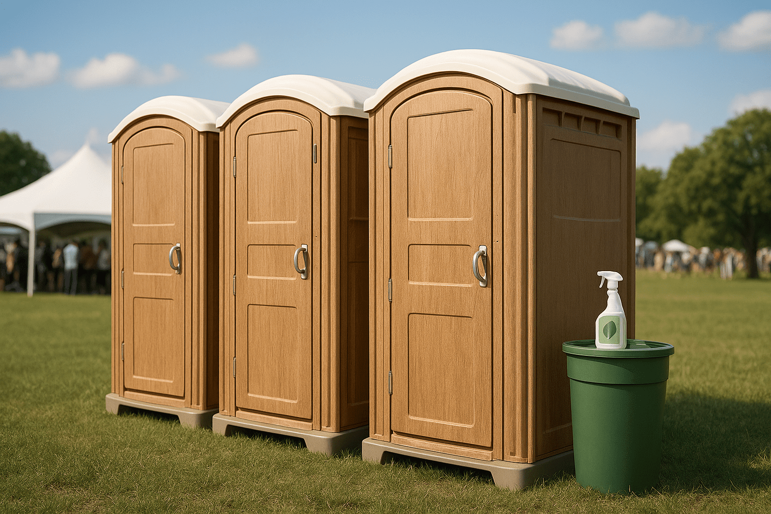 השכרת שירותים ניידים לאירועים: מדריך לעמידה בתקנים סביבתיים