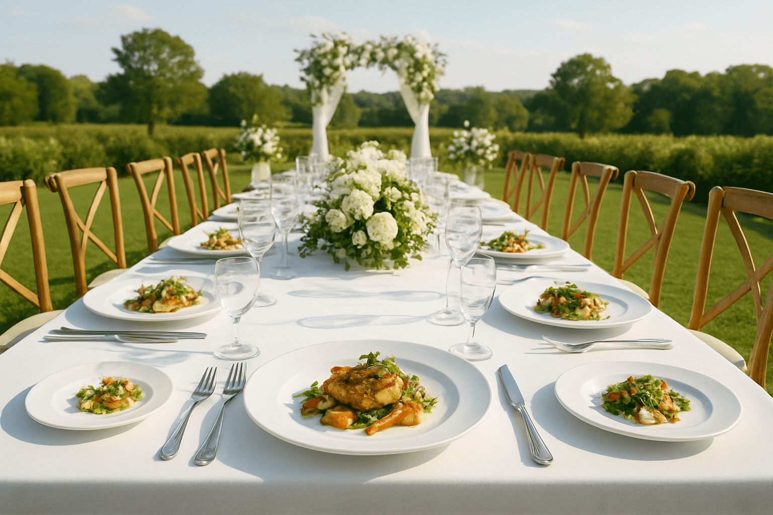 טיפים לחתונה בחוץ: איך להבטיח חוויה קולינרית בלתי נשכחת