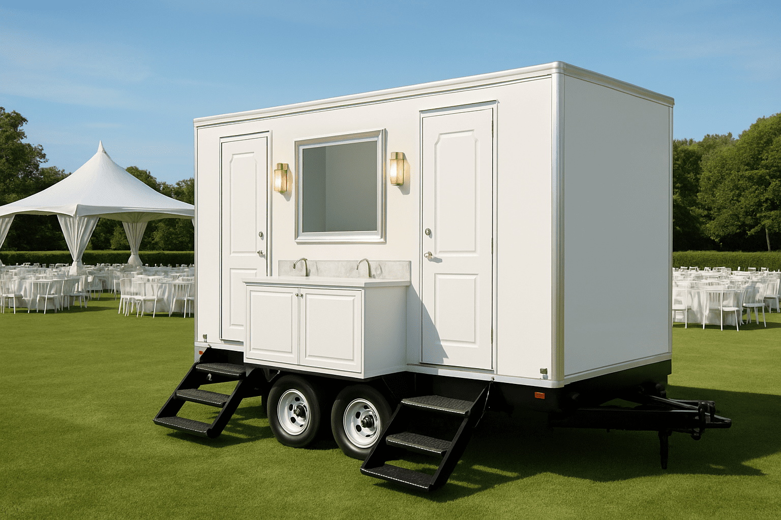 שירותים ניידים מפוארים לאירועים: איך לשדרג את האירוע שלך ליוקרה אמיתית