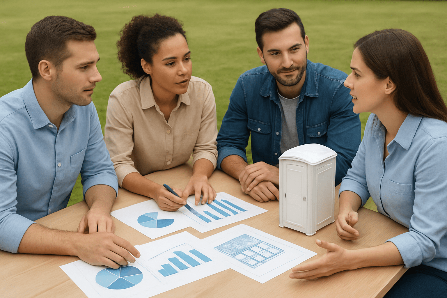 השכרת שירותים ניידים לאירועים: איך לחשב את הכמות הנכונה