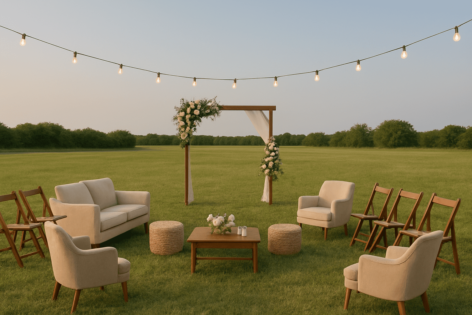 אירגון חתונה בשטח: איך ליצור חלל אינטימי בטבע