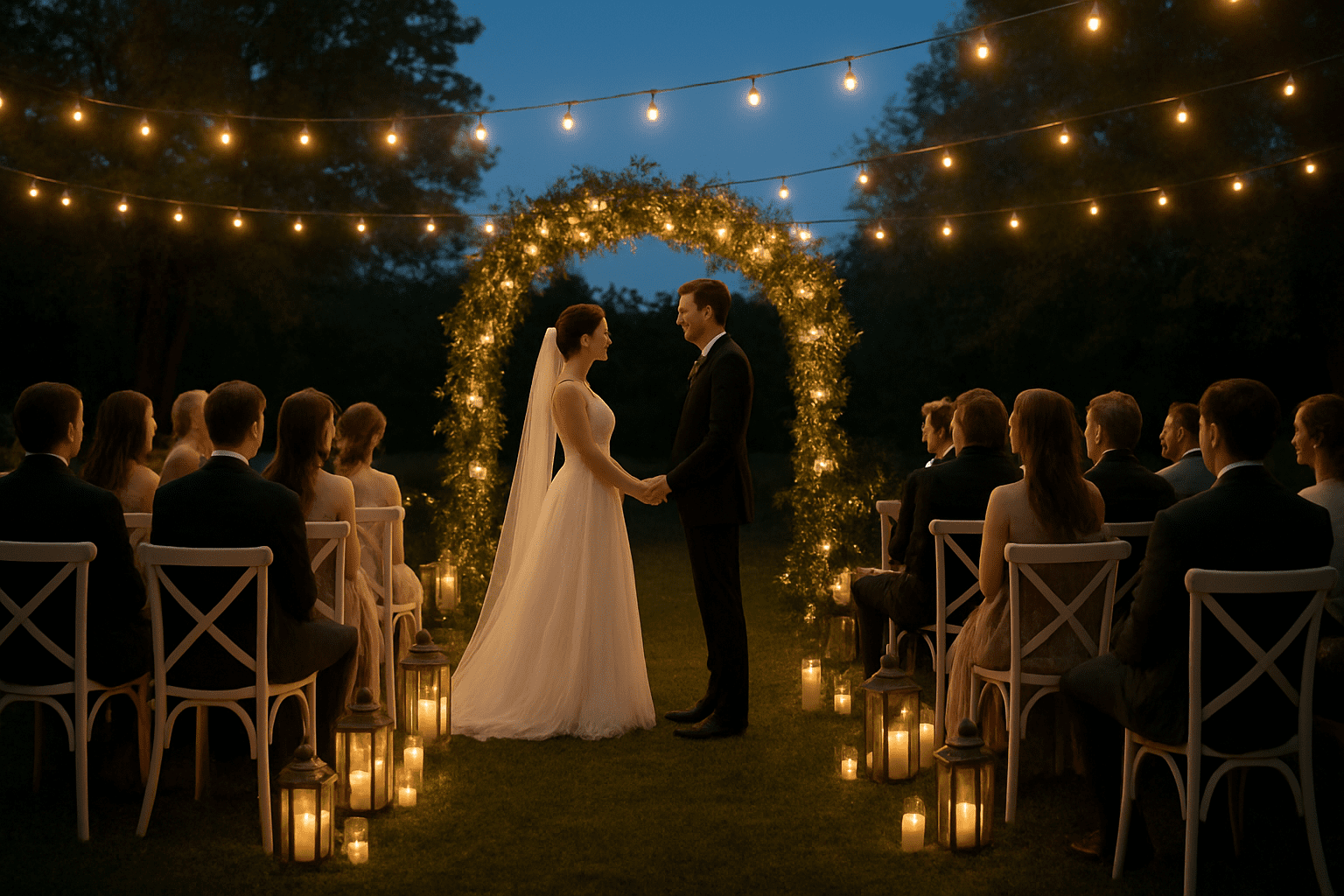 טיפים לחתונה בחוץ: איך ליצור אווירת רומנטיקה עם תאורה