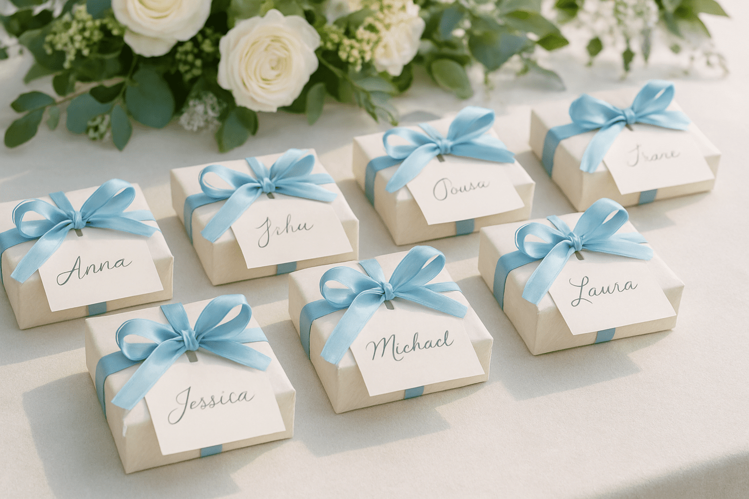 טיפים לחתונה: איך לשלב מתנות קטנות לאורחים