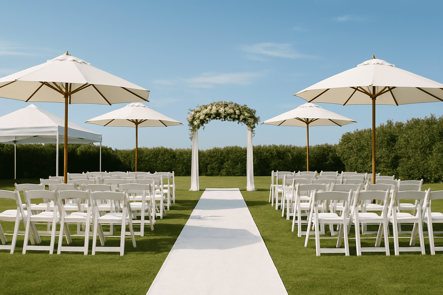 טיפים לחתונה בחוץ: איך להבטיח מזג אוויר מושלם לאירוע