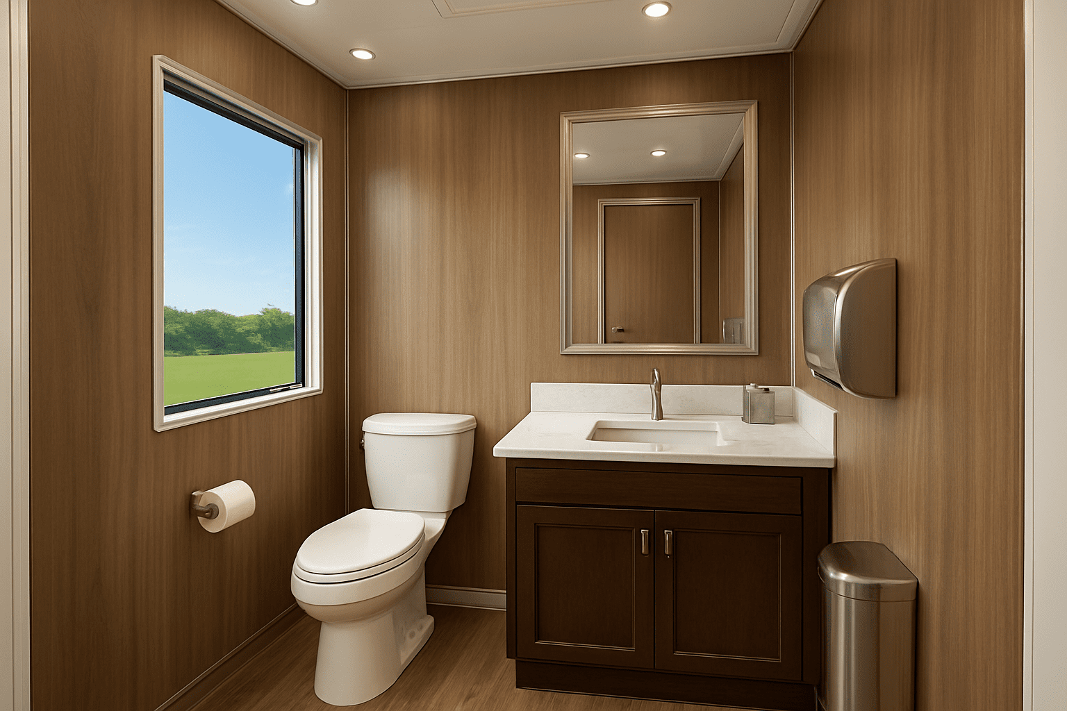 שירותים ניידים מפוארים לאירועים: איך להפתיע את האורחים בעיצוב פנים ייחודי