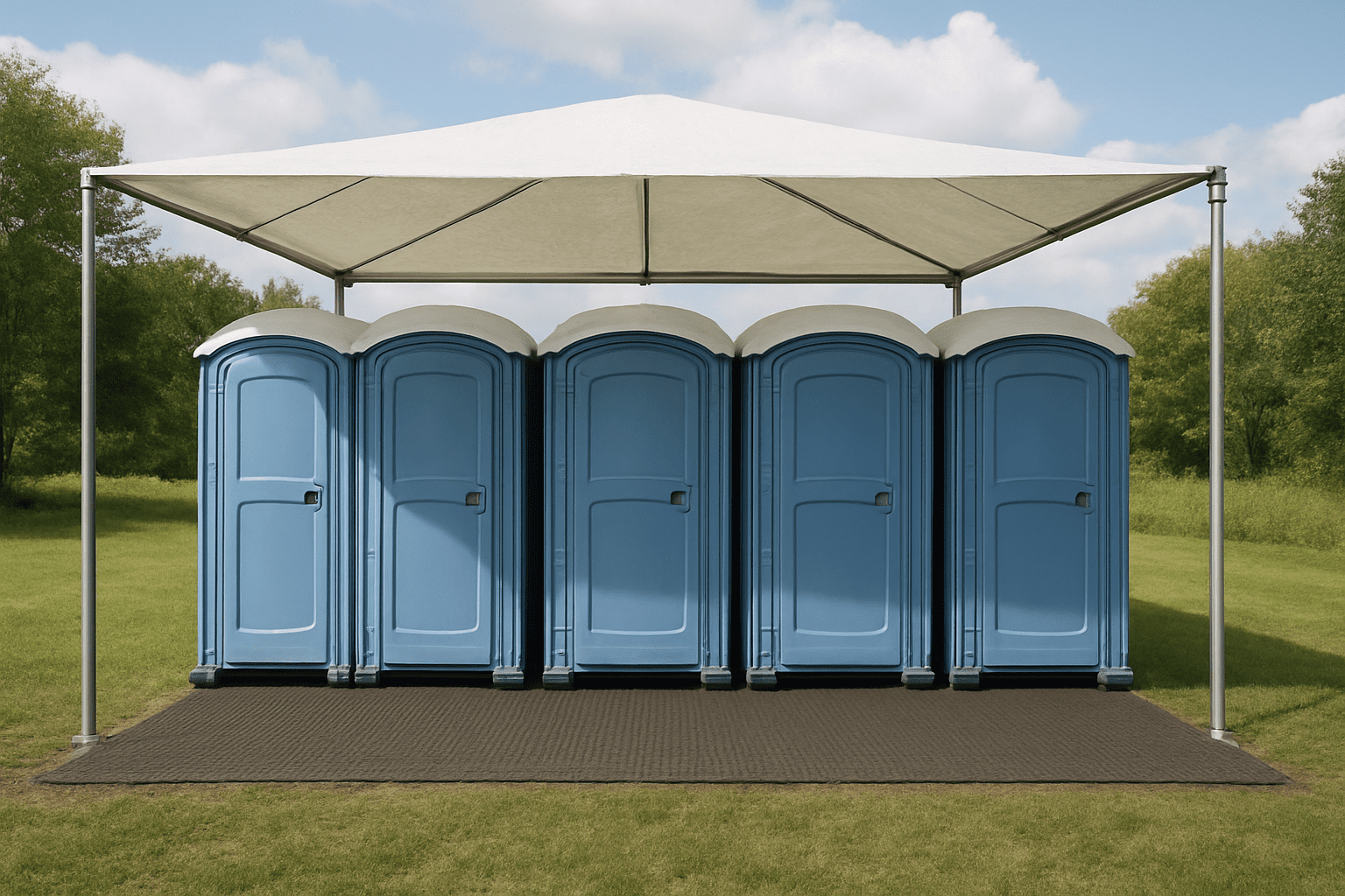 שירותים ניידים לאירועים בטבע: איך להבטיח שהאירוע יעבור חלק בכל תנאי מזג האוויר