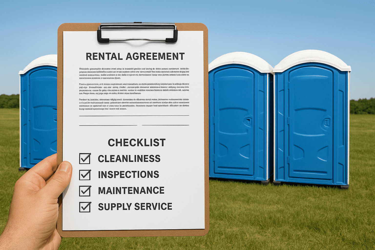 השכרת שירותים ניידים לאירועים: מה לבדוק לפני שסוגרים עסקה